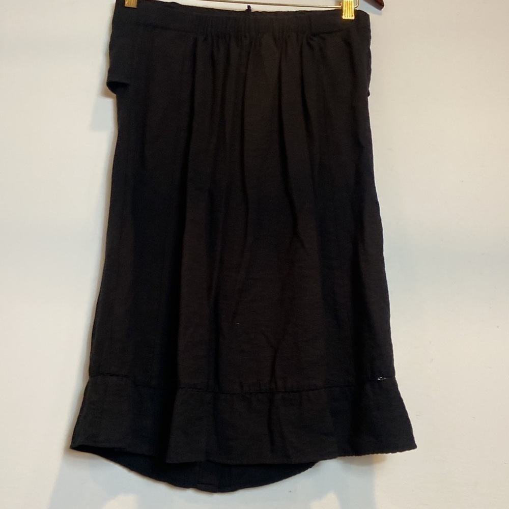 1. State Black Tie Waist Skirt - Picture 6 of 10